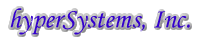 Web site design and internet hosting services by hyperSystems, Inc.